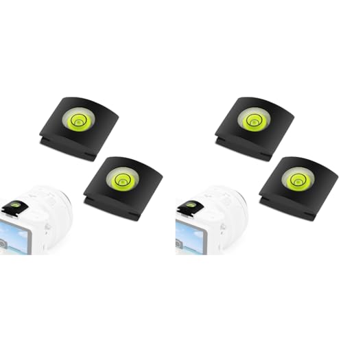 ZORBES® 4PCS Camera Flashlight Hot Shoe Cover with Bubble Spirit Level Protector Cap for Canon Nikon Panasonic Fujifilm Olympus Pentax Sigma DSLR SLR Evil Camera ZORBES® 4PCS Camera Flashlight Hot Shoe Cover with Bubble Spirit Level Protector Cap for Canon Nikon Panasonic Fujifilm Olympus Pentax Sigma DSLR SLR Evil Camera